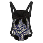 Native Indian Navajo Pattern Print Pet Carrier Backpack