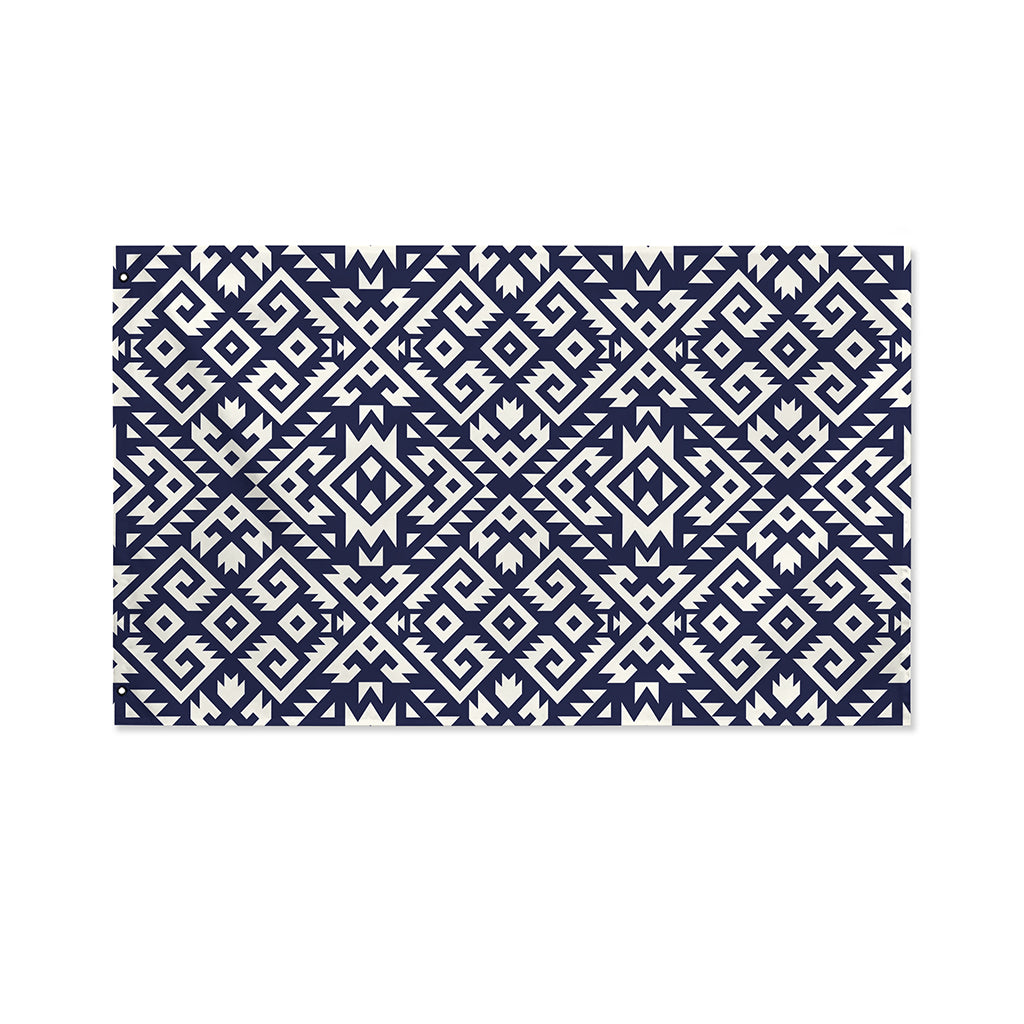 Native Indian Navajo Pattern Print Polyester Flag