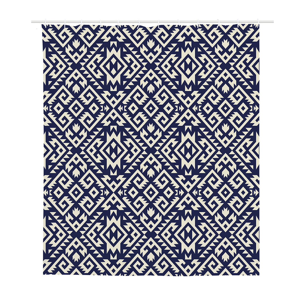 Native Indian Navajo Pattern Print Polyester Shower Curtain