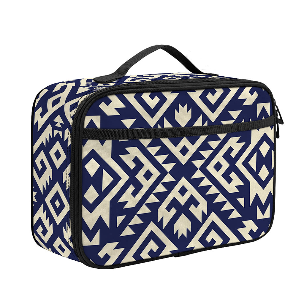Native Indian Navajo Pattern Print Portable Lunch Bag
