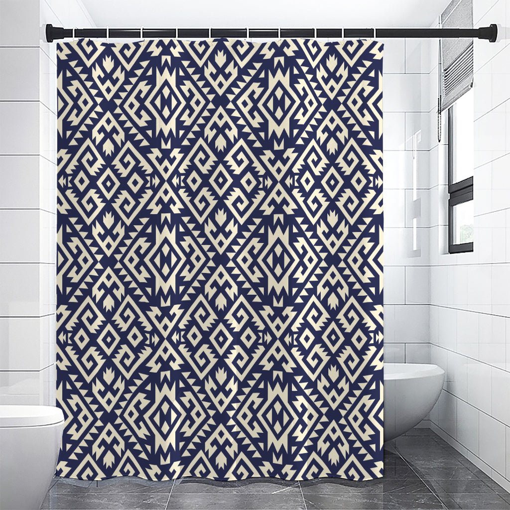 Native Indian Navajo Pattern Print Premium Shower Curtain