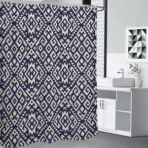 Native Indian Navajo Pattern Print Premium Shower Curtain