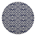 Native Indian Navajo Pattern Print Round Blanket
