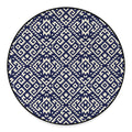 Native Indian Navajo Pattern Print Round Floor Mat