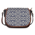 Native Indian Navajo Pattern Print Saddle Bag