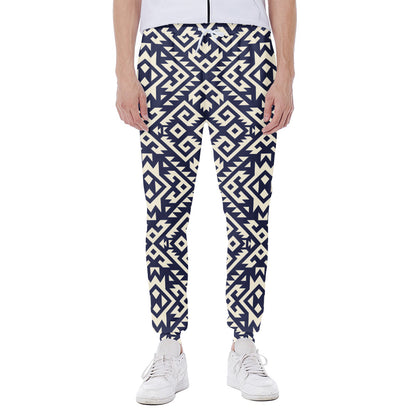 Native Indian Navajo Pattern Print Scuba Joggers