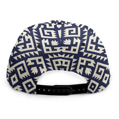 Native Indian Navajo Pattern Print Snapback Cap