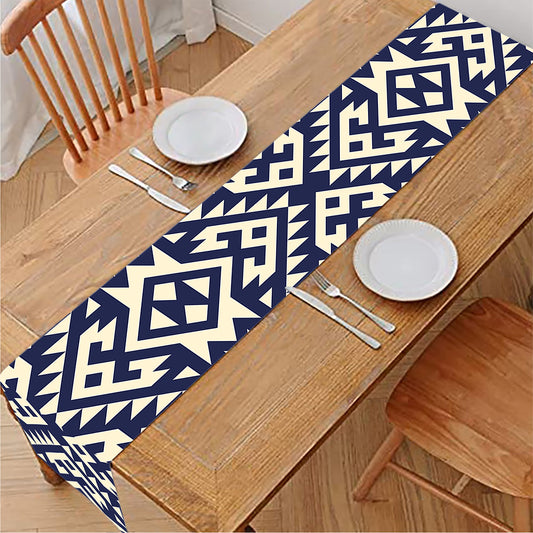Native Indian Navajo Pattern Print Table Runner