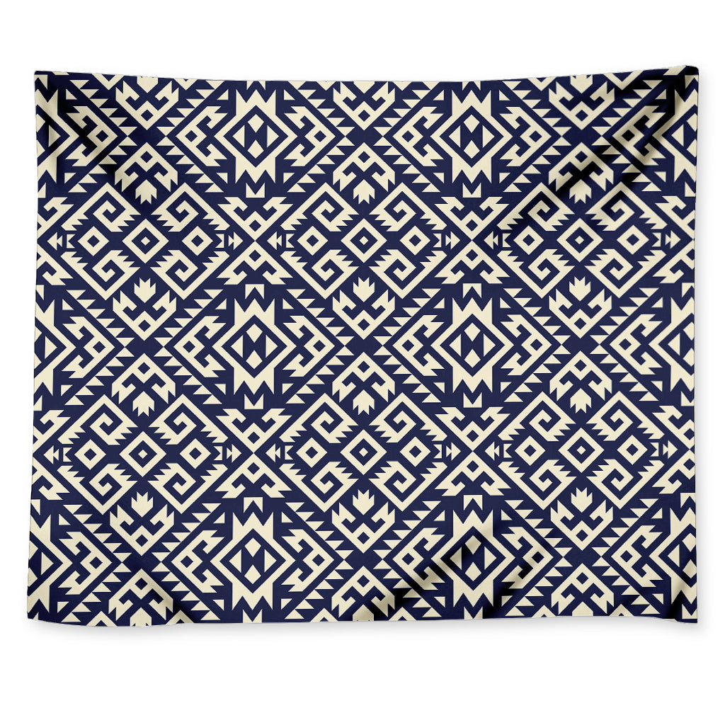 Native Indian Navajo Pattern Print Tapestry