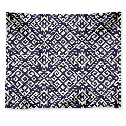 Native Indian Navajo Pattern Print Tapestry