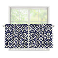 Native Indian Navajo Pattern Print Tier Curtains