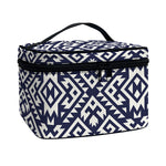 Native Indian Navajo Pattern Print Travel Makeup Bag