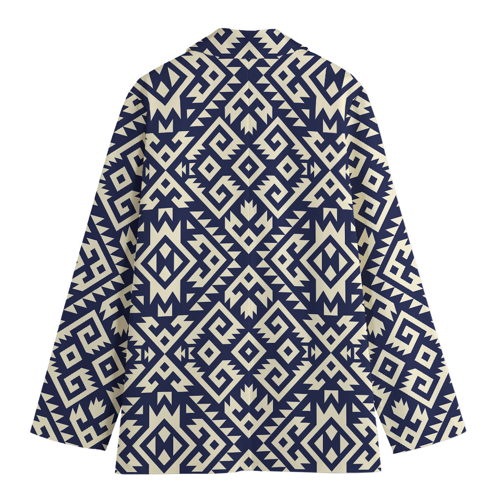 Native Indian Navajo Pattern Print Women's Blazer