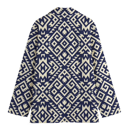 Native Indian Navajo Pattern Print Women's Blazer
