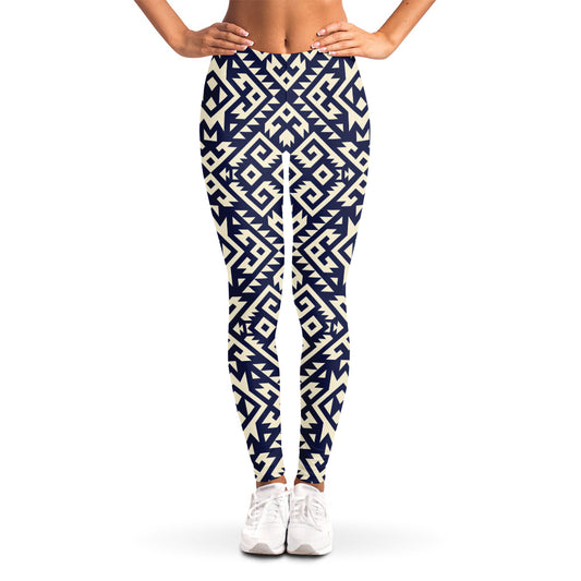 Native Indian Navajo Pattern Print Women's Leggings