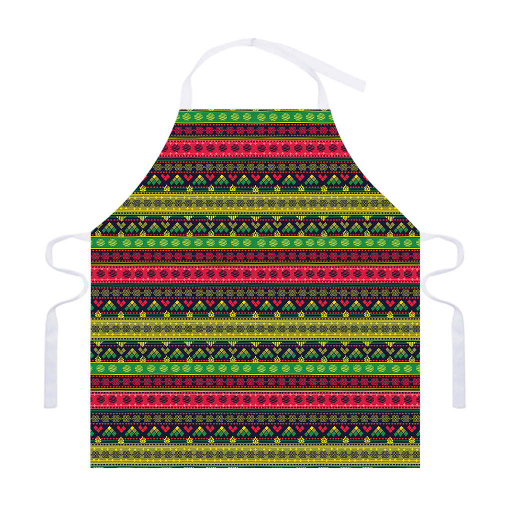 Native Indian Tribal Pattern Print Adjustable Apron