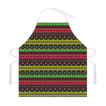 Native Indian Tribal Pattern Print Adjustable Apron