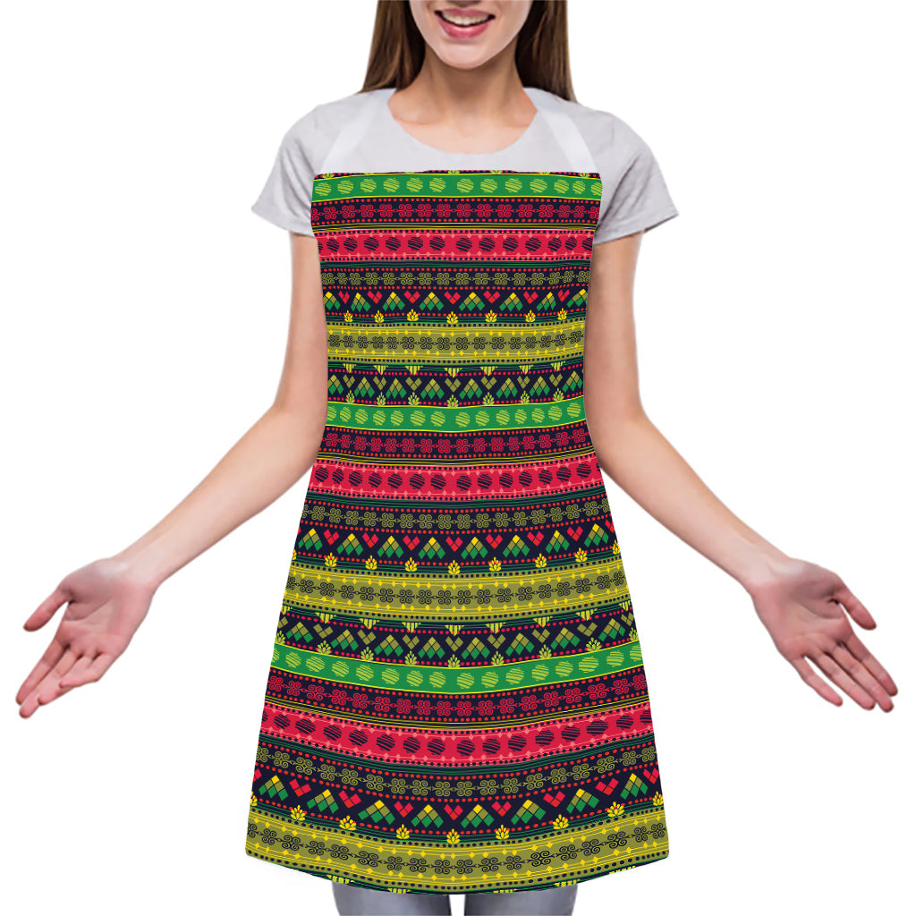 Native Indian Tribal Pattern Print Adjustable Apron