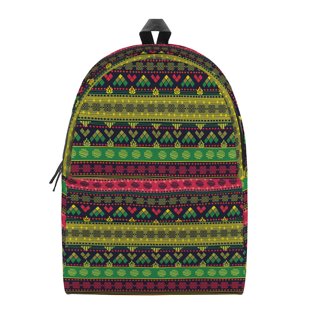 Native Indian Tribal Pattern Print Backpack