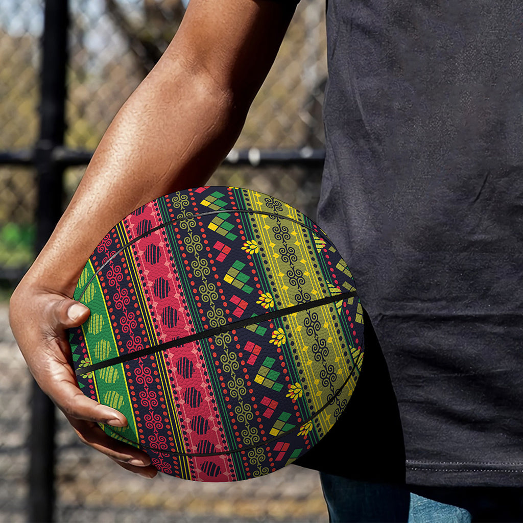 Native Indian Tribal Pattern Print Basketball