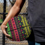 Native Indian Tribal Pattern Print Basketball