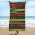 Native Indian Tribal Pattern Print Beach Towel