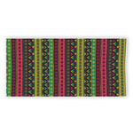 Native Indian Tribal Pattern Print Beach Towel