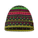 Native Indian Tribal Pattern Print Beanie