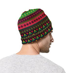 Native Indian Tribal Pattern Print Beanie