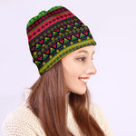 Native Indian Tribal Pattern Print Beanie