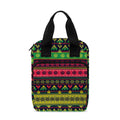 Native Indian Tribal Pattern Print Bible Tote Bag