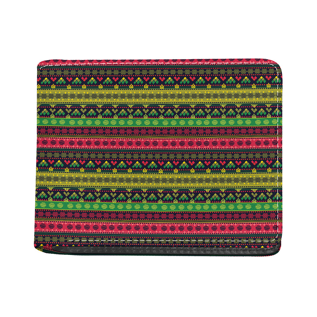 Native Indian Tribal Pattern Print Bifold Wallet
