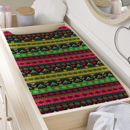 Native Indian Tribal Pattern Print Changing Pad Cover