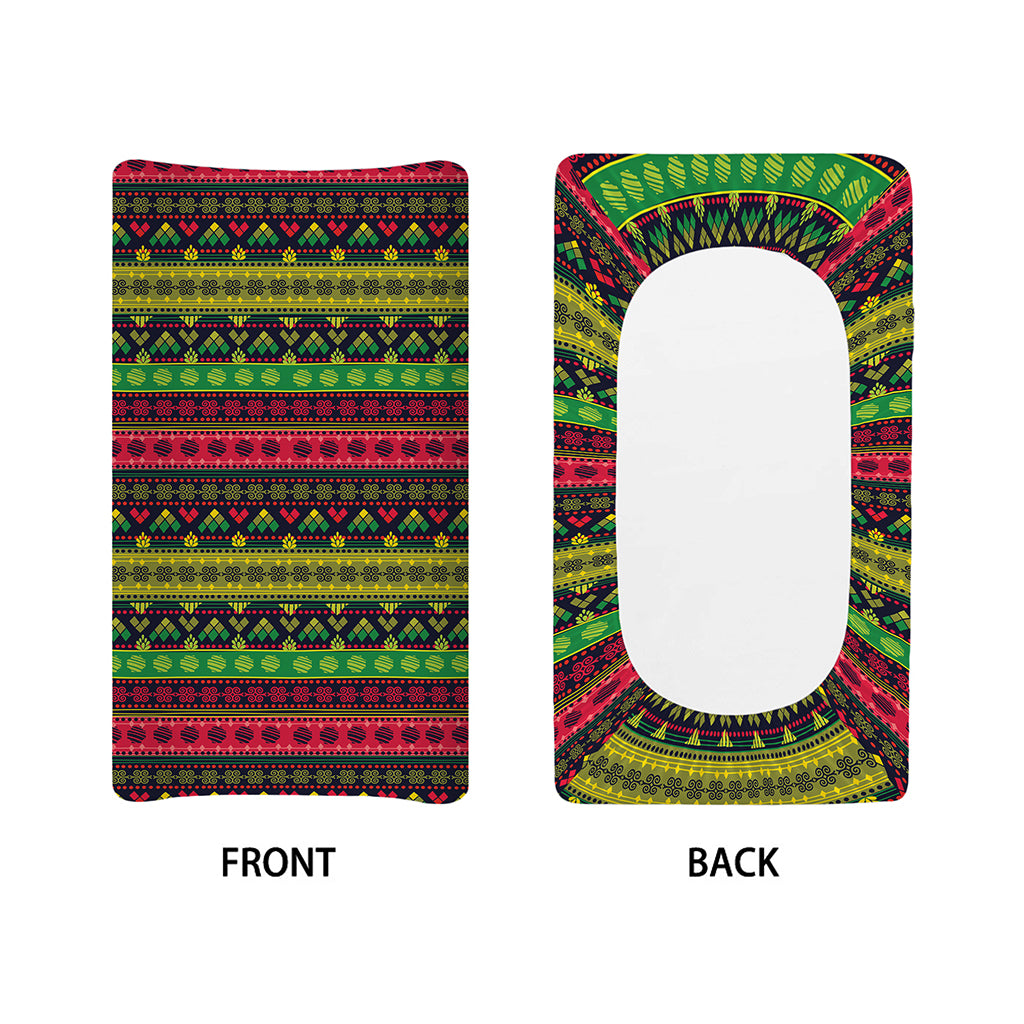 Native Indian Tribal Pattern Print Changing Pad Cover