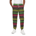 Native Indian Tribal Pattern Print Cotton Sweatpants