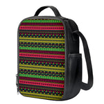 Native Indian Tribal Pattern Print Crossbody Lunch Bag