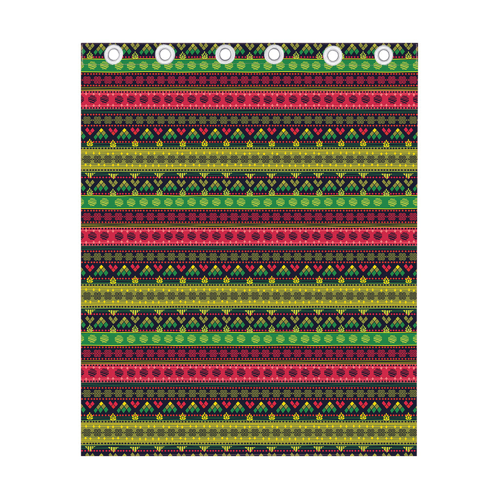 Native Indian Tribal Pattern Print Curtain