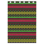 Native Indian Tribal Pattern Print Curtain