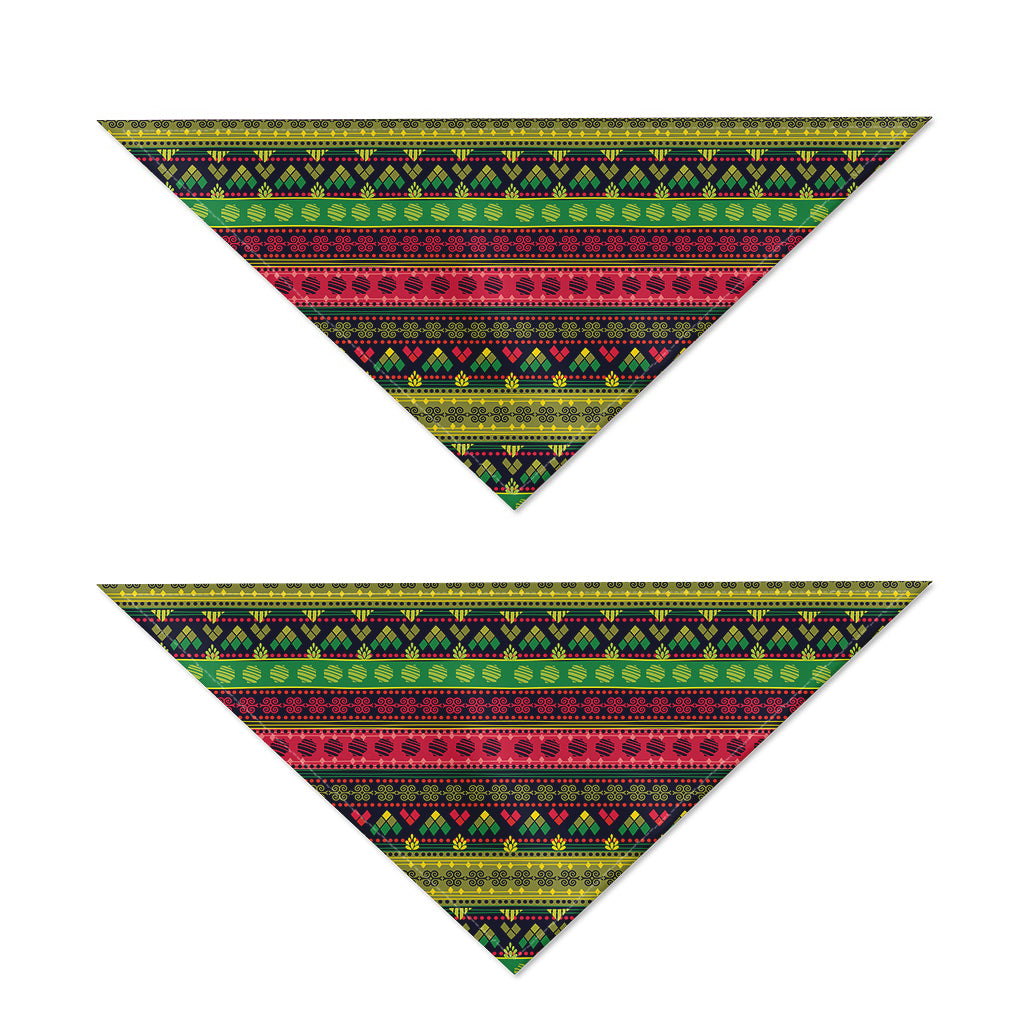 Native Indian Tribal Pattern Print Dog Bandana