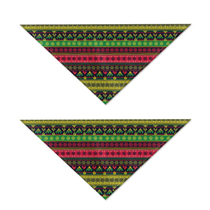 Native Indian Tribal Pattern Print Dog Bandana