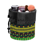 Native Indian Tribal Pattern Print Drawstring Makeup Bag