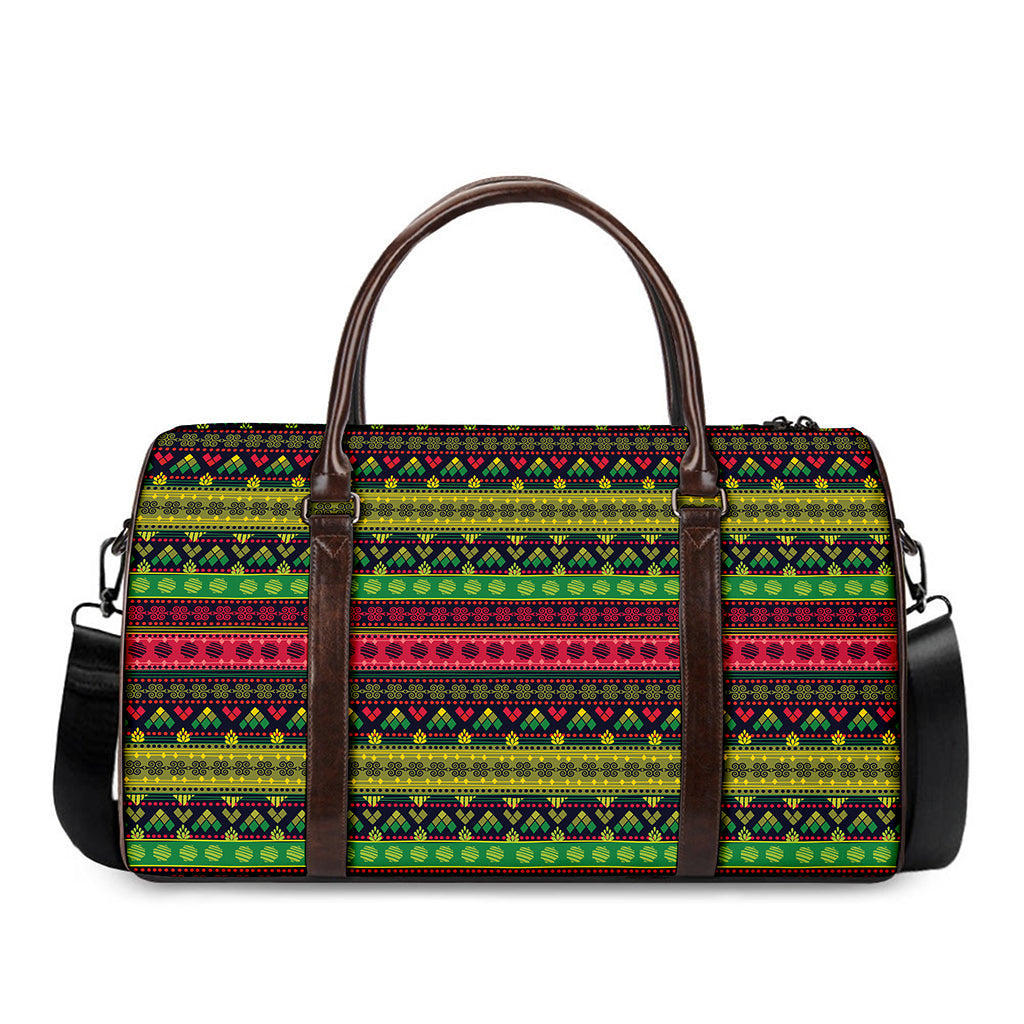 Native Indian Tribal Pattern Print Duffle Bag
