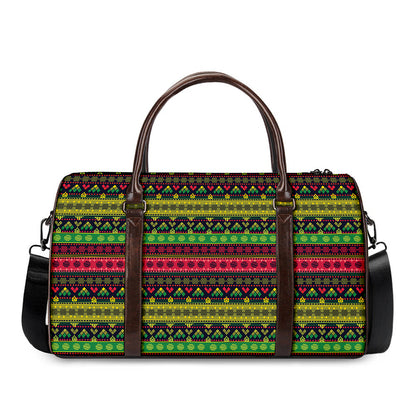 Native Indian Tribal Pattern Print Duffle Bag