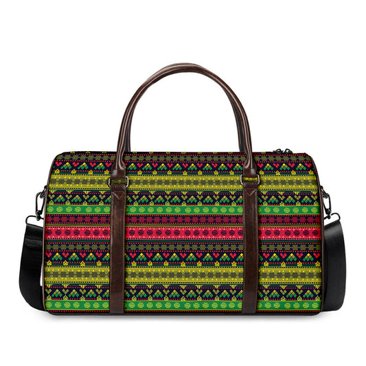 Native Indian Tribal Pattern Print Duffle Bag