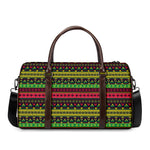 Native Indian Tribal Pattern Print Duffle Bag