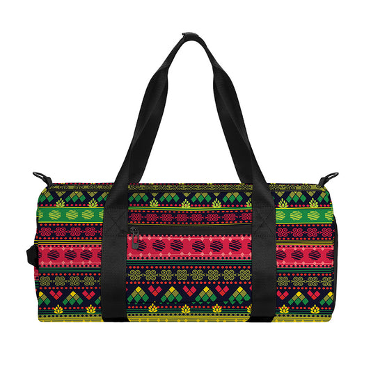 Native Indian Tribal Pattern Print Gym Bag