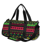 Native Indian Tribal Pattern Print Gym Bag