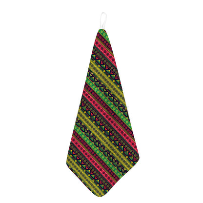 Native Indian Tribal Pattern Print Hand Towel