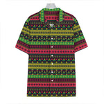Native Indian Tribal Pattern Print Hawaiian Shirt