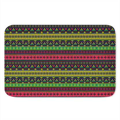 Native Indian Tribal Pattern Print Indoor Door Mat